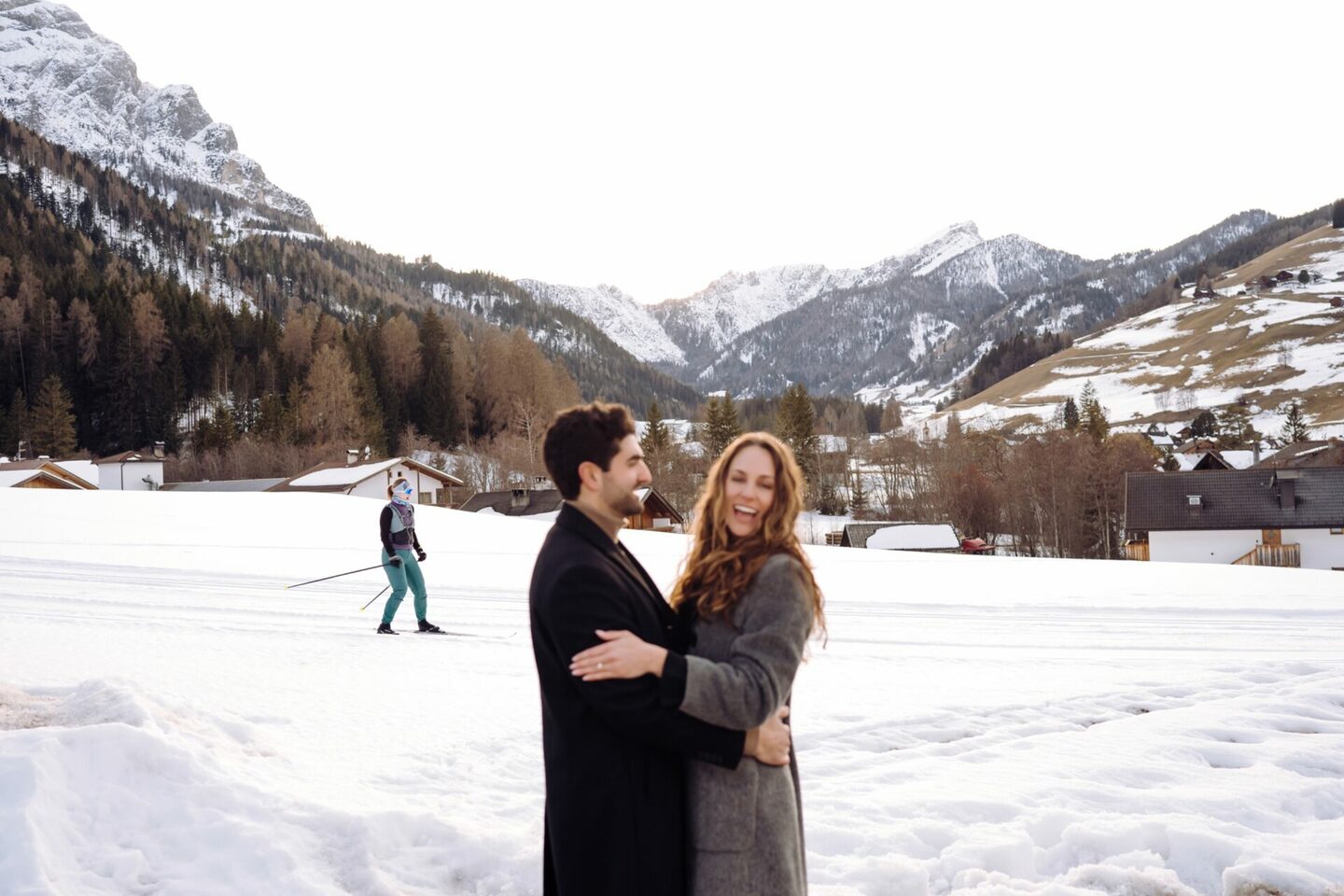 Pedido de casamento Tarek & Laurel nas Dolomitas